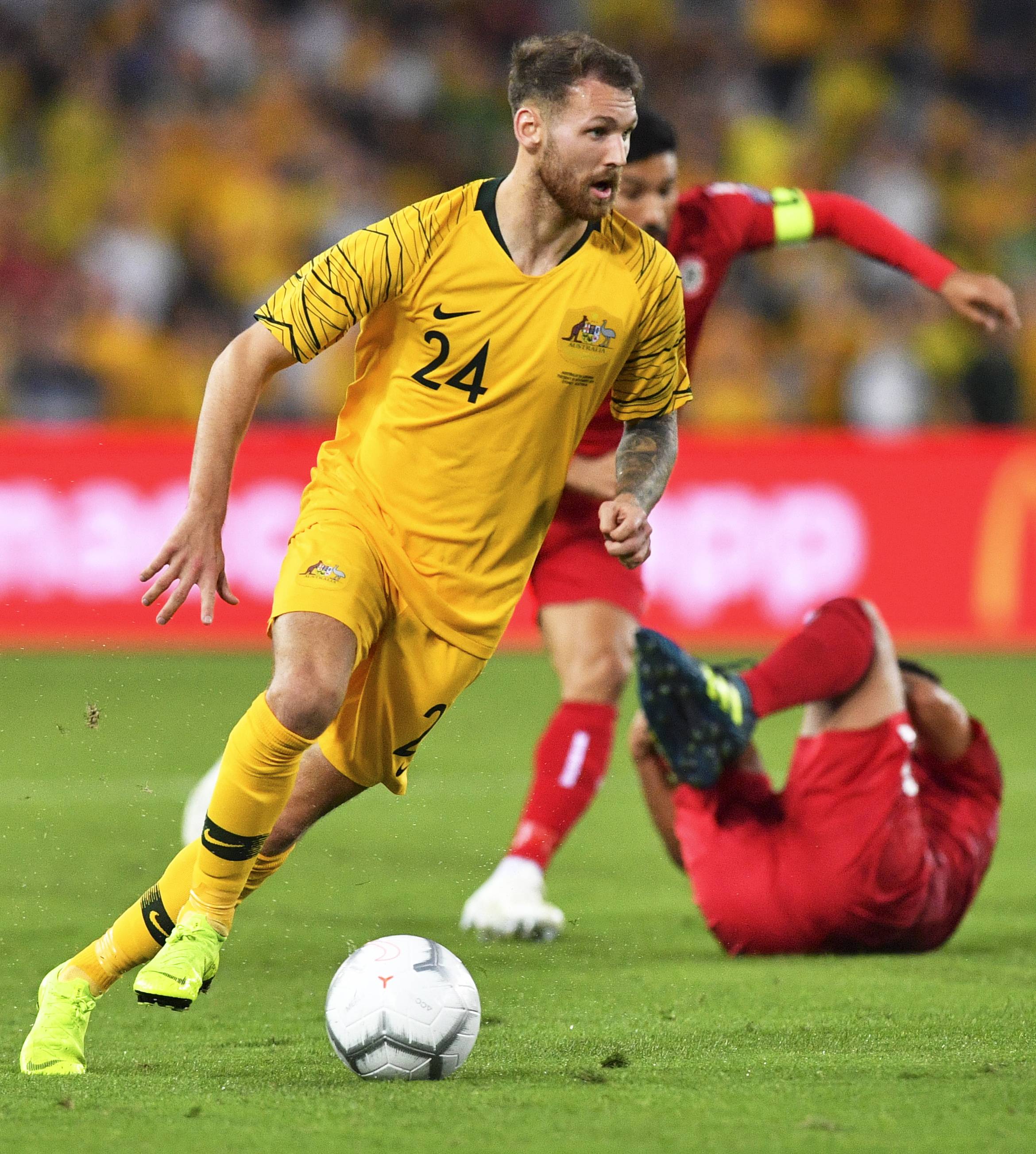 澳大利亚队在比赛中再次展现出强大实力 澳大利亚队在比赛中再次展现出强大实力